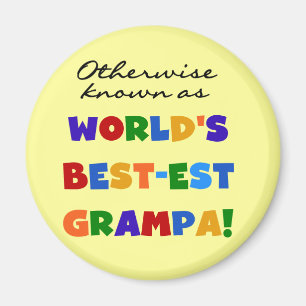 I övrigt känt som bästa Grampa Tshirts Magnet