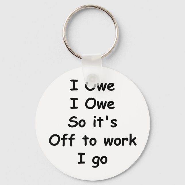 I Owe.. Nyckelring (Framsida)