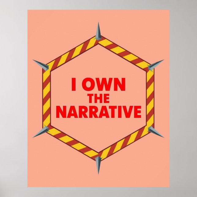 I Own The Narrative Poster (Framsidan)