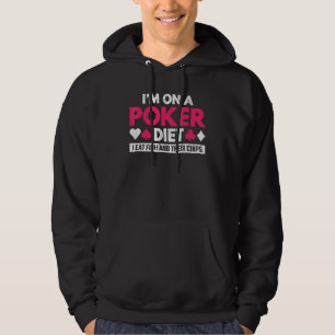I på en färgtagerdietgrafik för spelare Pappa Hoodie