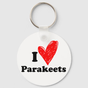 I parakeres i kärlek nyckelring