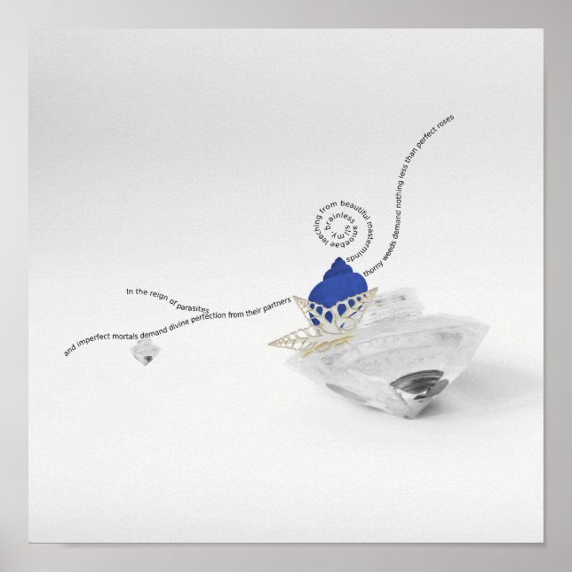 I parasiternas regi Kustmurskonst Poster (Framsidan)