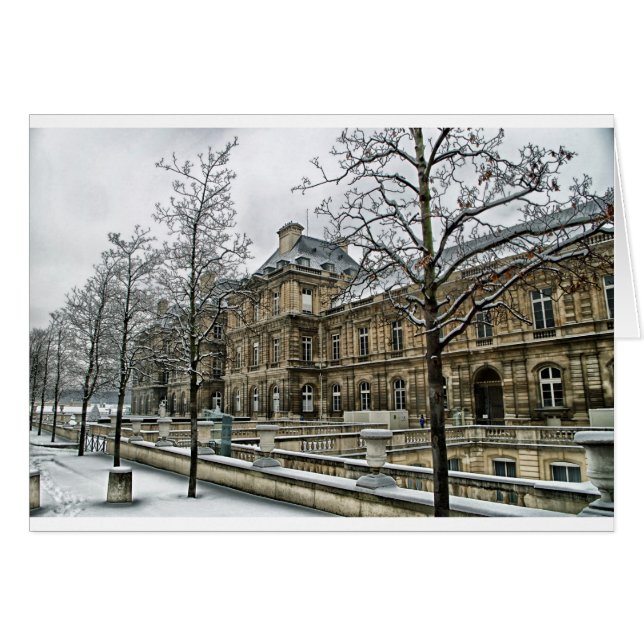 I Paris Hälsningskort (Framsidan Horizontal)