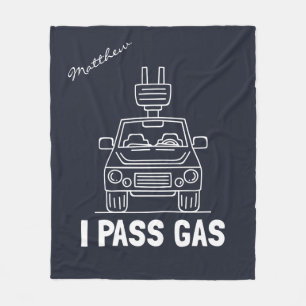 I Passar gasekaselbilsgag Fleecefilt
