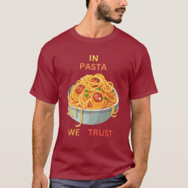 I pasta litar vi på t shirt