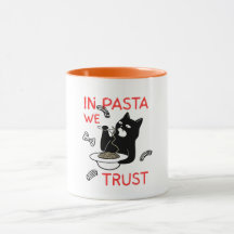 I Pasta Vi Litar – Rolig Kattälskare Mugg
