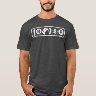 I Paused My Game to Be Here Icons Cool Gaming Men  T Shirt