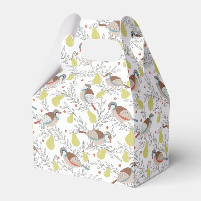 I Pear Träd Presentaskar (Framsidan Sidan)