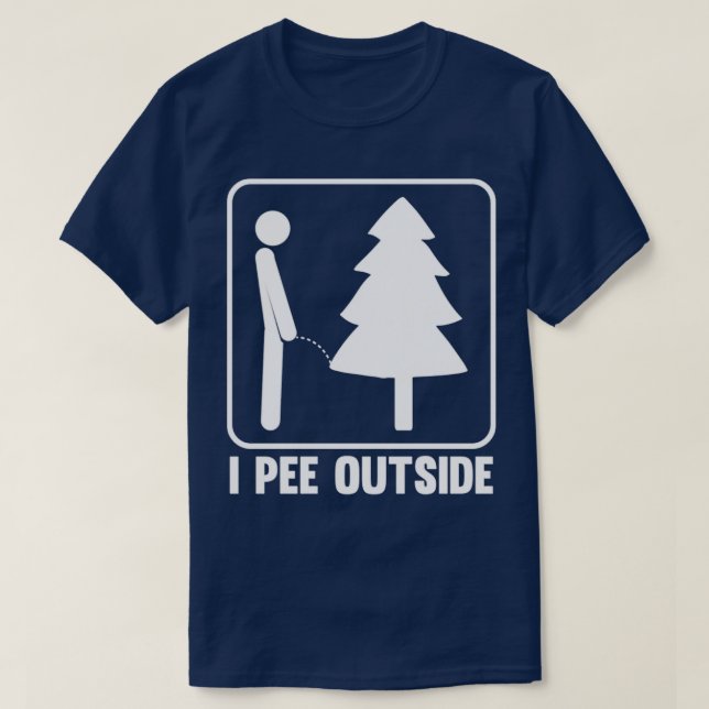 I Pee Exside Camg T Shirt (Design framsida)