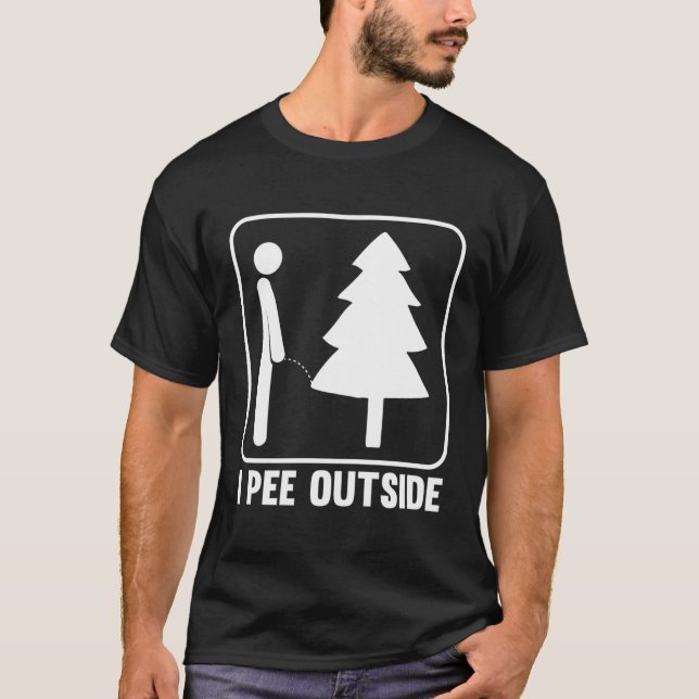 I Pee Exside Camg T Shirt (Framsida)
