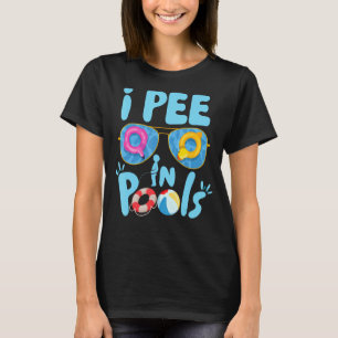 I Pee i Bassäng skämtar Sarcastic som säger underb T Shirt