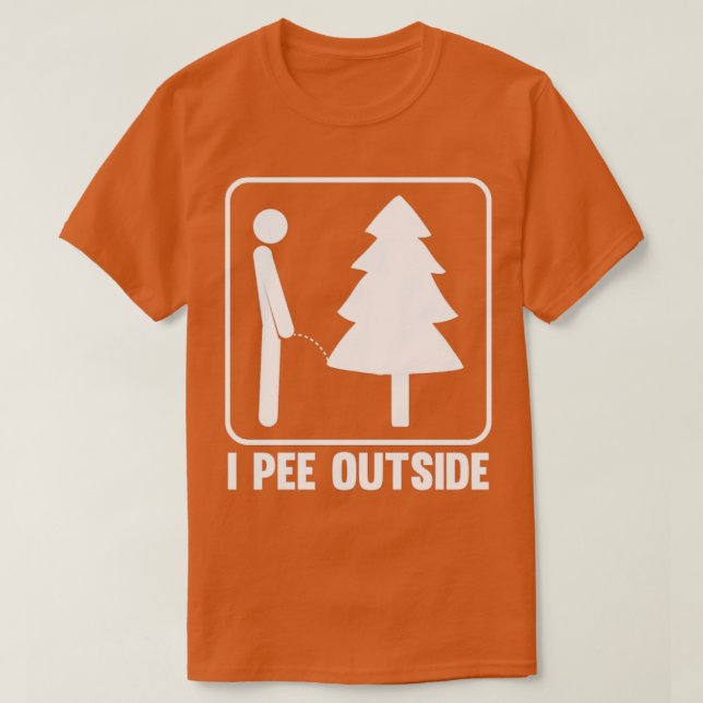 I Pee Utanför Camg 22 T Shirt (Design framsida)