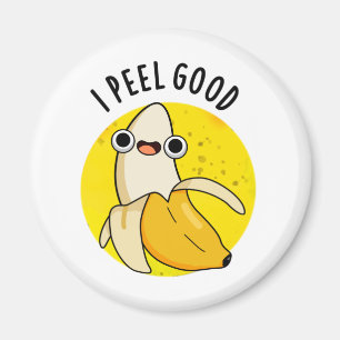 I Peel Bra Funny Fruit Banana Pun Magnet