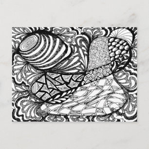 i Pen & Bläck Vykort