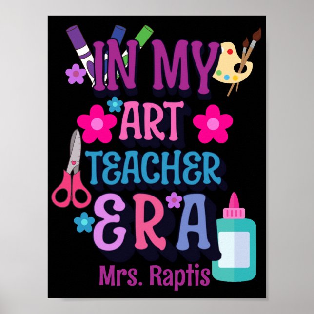 I Personligen Min konstlärartid Poster (Framsidan)