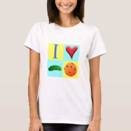 I Pickleball Kärlek Tee Shirt