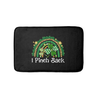 I Pinch Back Shamrock St Patrick's Day Saint Badrumsmatta