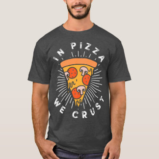 I Pizza Crust Coola Italy Food Älskare Tee 5241