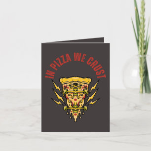 I Pizza Crust Kort