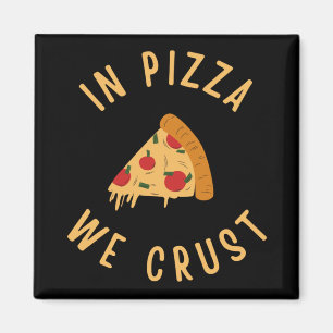 I Pizza Crust Magnet