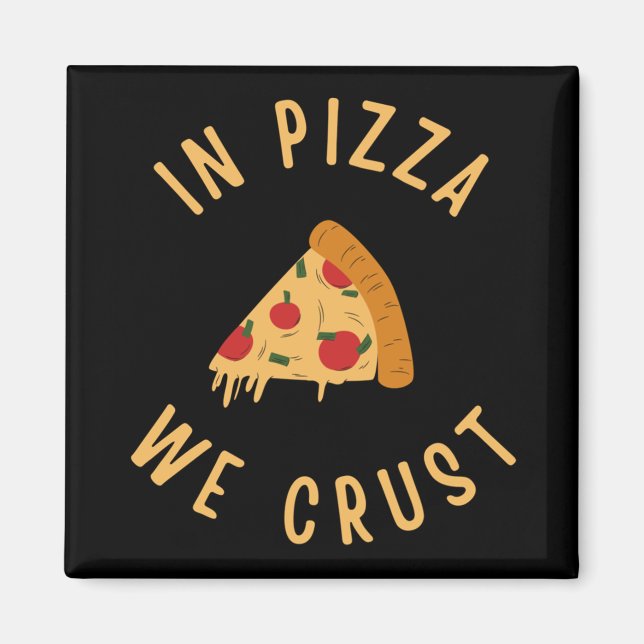 I Pizza Crust Magnet (Framsidan)
