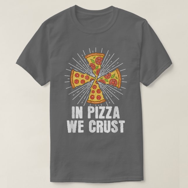 I Pizza Crust Pizza Baker T Shirt (Design framsida)