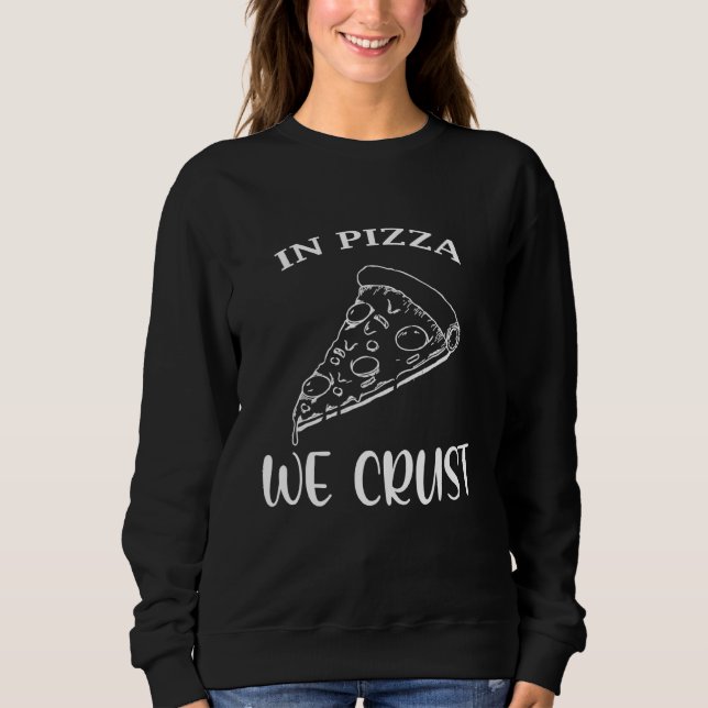 I Pizza Crust Pizza Pizza T Shirt (Framsida)
