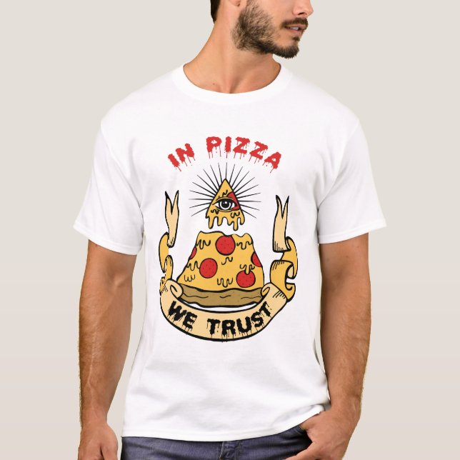 I Pizza Trust T Shirt (Framsida)
