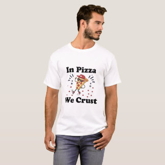 I Pizza Vi Älskar Korpan – Rolig T-Shirt För Pizza