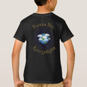 "I Play for Team Earth" World Population T Shirt