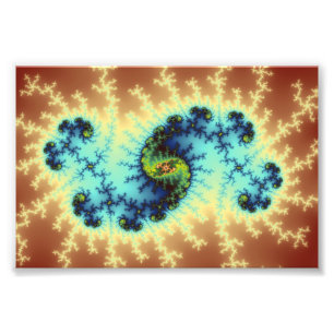 I Playcast - Fractalkonst Fototryck