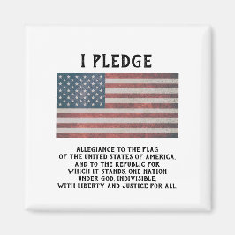 I Pledge Fridge Magnet