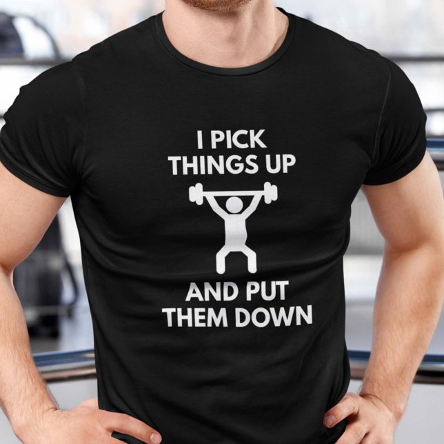I Plocka Sak Up T-shirt (Skapare uppladdad)