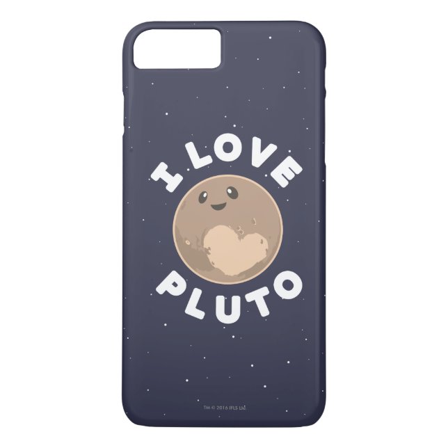 I Pluto Kärlek Case-Mate iPhone Skal (Baksida)