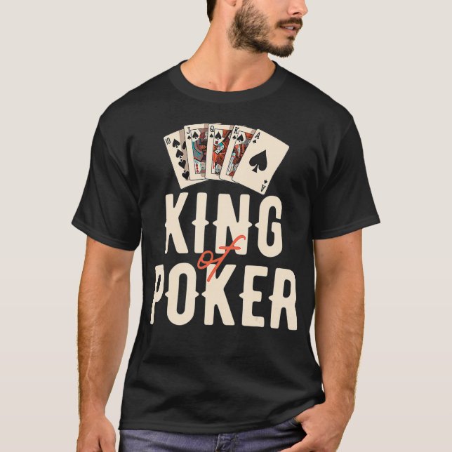 _I Poker Kung  T Shirt (Framsida)
