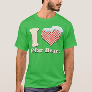 I Polar Bears Heart Premium T Shirt