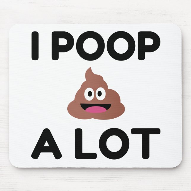 I Poop A Lot Musmatta (Framsidan)