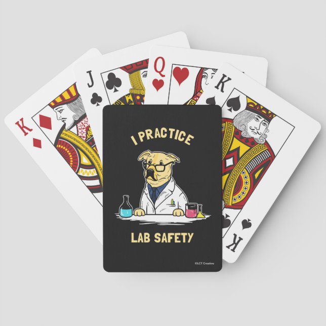 I Practice Lab Safety Casinokort (Baksidan)