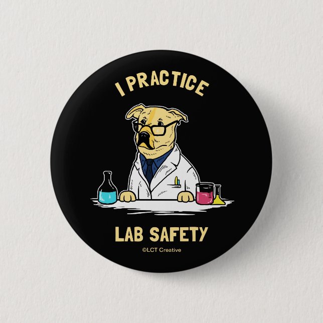 I Practice Lab Safety Knapp (Framsida)