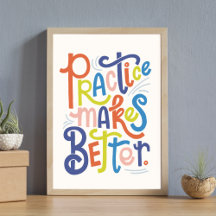 I praktiken Poster bättre