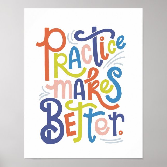 I praktiken Poster bättre (Framsidan)