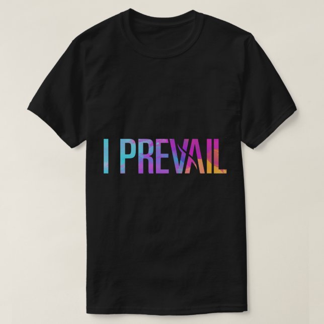 I PREVAIL - FULL COLOR Sticker T Shirt (Design framsida)