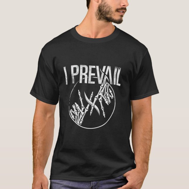 I Prevail- Skelett Händer T Shirt (Framsida)