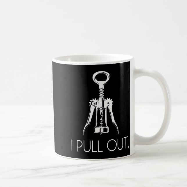 I Pull Out Corkscrew  Kaffemugg (Höger)