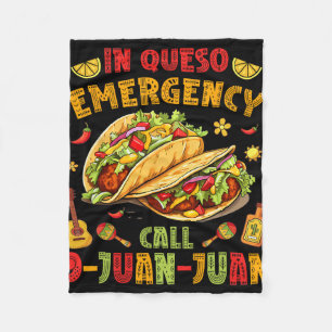 I Queso Taco Nödsamtal 9-juan-juan Rolig Cin Fleecefilt