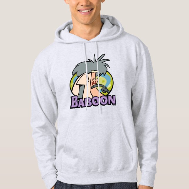 I.R. Baboon Character Badge Hoodie (Framsida)