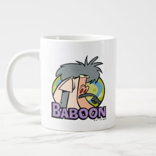 I.R. Baboon Character Badge Jumbo Mugg