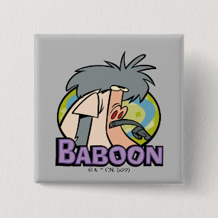 I.R. Baboon Character Badge Knapp