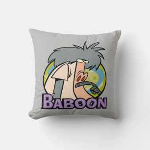 I.R. Baboon Character Badge Kudde