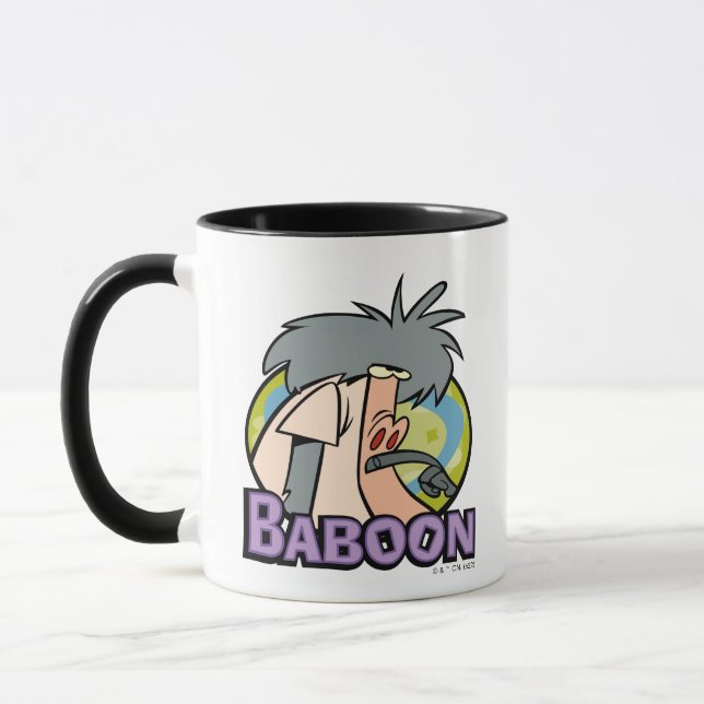 I.R. Baboon Character Badge Mugg (Vänster)